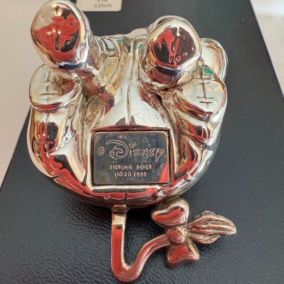 Vintage Disney Limited Edition Sterling Silver Eeyore Figurine 99/1000 - Picture 7 of 13